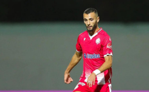Reda Jaadi, nouveau milieu offensif du Wydad de Casablanca.