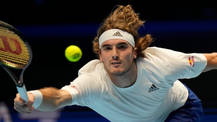 Tennis :Une saison coupée en deux pour Tsitsipas