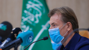 Hervé Renard, sélectionneur de l'Arabie Saoudite. Hervé Renard, sélectionneur de l'Arabie Saoudite.