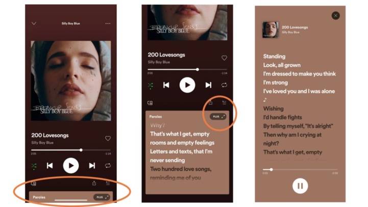 Spotify : vous pouvez enfin afficher les paroles des chansons Spotify : vous pouvez enfin afficher les paroles des chansons