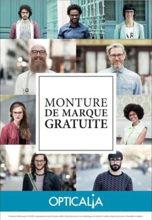 Opticalia offre des montures de lunettes gratuites à l’achat de verres Opticalia offre des montures de lunettes gratuites à l’achat de verres