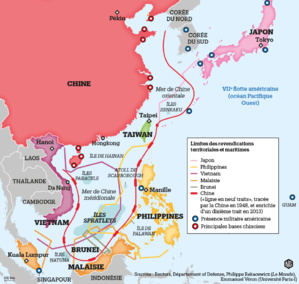 La Mer de Chine est actuellement l'une des zones de tension les plus risquées au monde