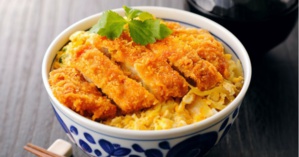 Katsudon version poulet Katsudon version poulet