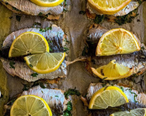 Filets de sardines persillés au four Filets de sardines persillés au four