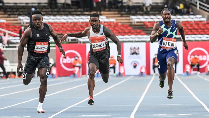Athlétisme-100 m : le top 10 africain en 2021