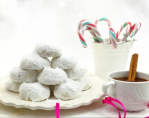 Les boules de neige aux amandes Les boules de neige aux amandes