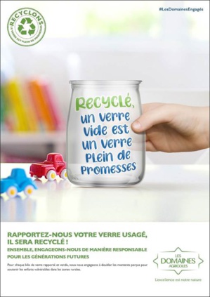 Collecte de verre pour les enfants des zones rurales Collecte de verre pour les enfants des zones rurales