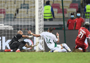 Les Algériens aspergent la pelouse du Stade de Japoma pour conjurer le mauvais sort