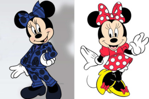 Pour la première fois Minnie abandonne sa jupe et porte un pantalon Pour la première fois Minnie abandonne sa jupe et porte un pantalon