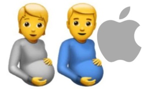 "L'homme enceint", le nouvel émoji de Apple qui fait polémique "L'homme enceint", le nouvel émoji de Apple qui fait polémique