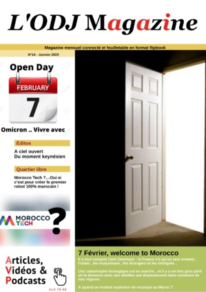 Parution de L'ODJ Magazine Janvier 2022 Parution de L'ODJ Magazine Janvier 2022