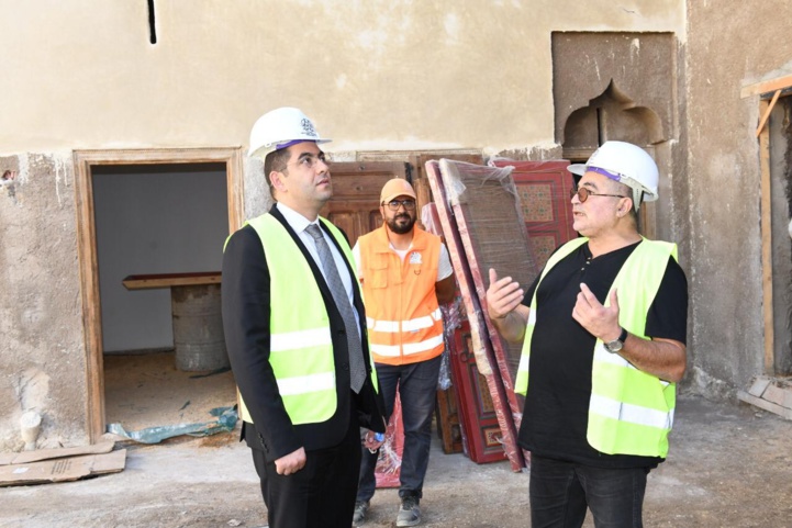 Bensaid s’enquerit de projets culturels à Figuig Bensaid s’enquerit de projets culturels à Figuig