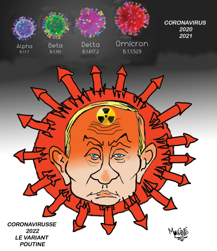 CoronaviRusse 2022: Le variant Poutine CoronaviRusse 2022: Le variant Poutine