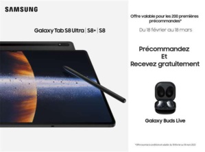 Découvrez la nouvelle série Galaxy Tab S8 Découvrez la nouvelle série Galaxy Tab S8
