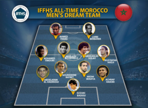 L'IFFHS dévoile la dream-team du Maroc L'IFFHS dévoile la dream-team du Maroc