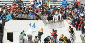 Football : Acte de vandalisme après le match AS FAR-MAS