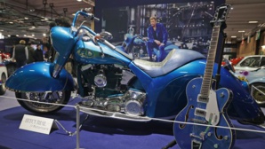 Une Harley-Davidson de Johnny Hallyday bat un record aux enchères Une Harley-Davidson de Johnny Hallyday bat un record aux enchères