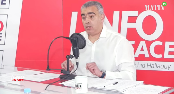 Ahmed Afilal El Alami Idrissi invité de l'info en face Ahmed Afilal El Alami Idrissi invité de l'info en face