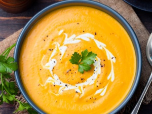 Recette Ramadan : Velouté de patate douce et carotte au lait de coco Recette Ramadan : Velouté de patate douce et carotte au lait de coco