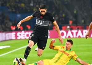 Achraf Hakimi est parmi les meilleurs sprinteurs de Ligue 1 Achraf Hakimi est parmi les meilleurs sprinteurs de Ligue 1