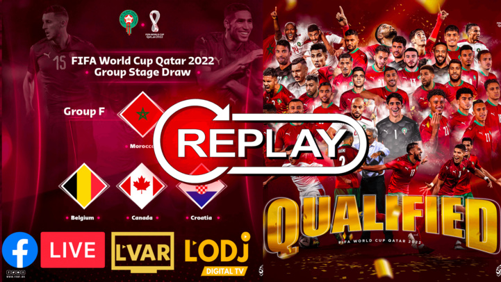 Replay émission L'VAR Live sur Facebook : Mondial 2022, les réactions après le tirage au sort