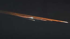 Une pluie de météores filmée ce week-end en Inde Une pluie de météores filmée ce week-end en Inde