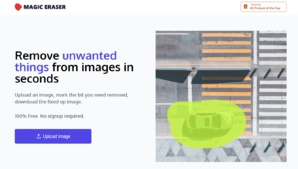 Cet outil permet de supprimer les éléments indésirables sur une image Cet outil permet de supprimer les éléments indésirables sur une image