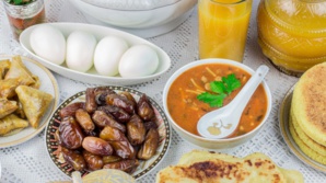 Ramadan : Un menu type pour manger sainement