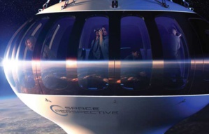 Space Perspective présente sa capsule spatiale avec bar et WiFi Space Perspective présente sa capsule spatiale avec bar et WiFi