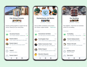 WhatsApp dévoile une nouvelle fonctionnalité, "communautés" WhatsApp dévoile une nouvelle fonctionnalité, "communautés"