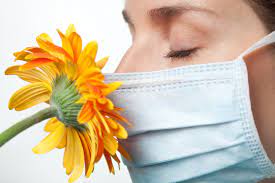 On garde le masque contre allergie au pollen ?