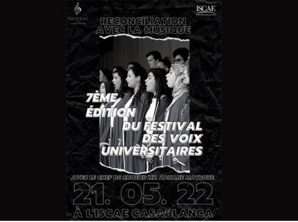 ISCAE Casablanca organise la 7ème édition du festival des voix universitaires ISCAE Casablanca organise la 7ème édition du festival des voix universitaires
