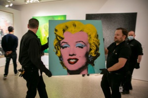 Un portrait de Marilyn Monroe vendu aux enchères 195 millions de dollars Un portrait de Marilyn Monroe vendu aux enchères 195 millions de dollars