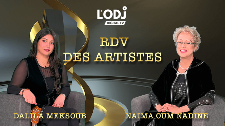 RDV des artistes برنامج "موعد الفنانين" يستضيف الفنانة المتألقة دليلة مكسوب RDV des artistes برنامج "موعد الفنانين" يستضيف الفنانة المتألقة دليلة مكسوب