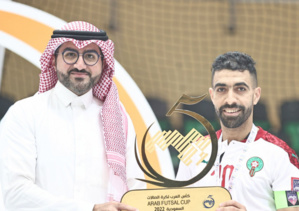 Coupe arabe de futsal : Soufiane El Mesrar élu MVP de l'UAFA Coupe arabe de futsal : Soufiane El Mesrar élu MVP de l'UAFA