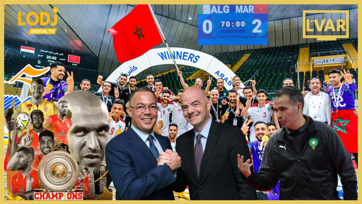 L'émission L'VAR : 29ème journée Botola Pro ⚽🇲🇦/ Fouzi Lekjaa /Futsal, Maroc champion de la Coupe arabe 2022 !