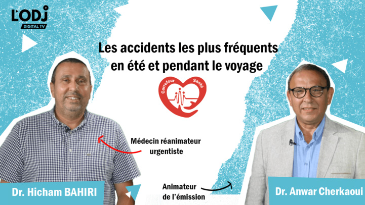 Carrefour santé : les accidents les plus fréquents en été et pendant le voyage ! Carrefour santé : les accidents les plus fréquents en été et pendant le voyage !