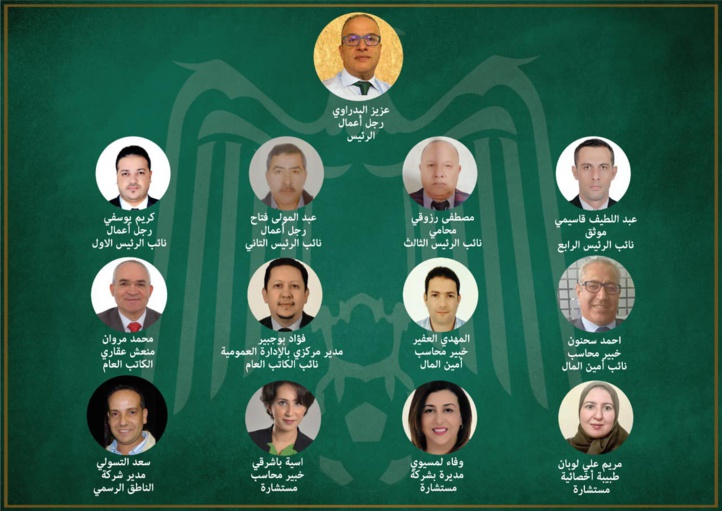 RCA : Aziz El Badraoui dévoile la liste de son comité RCA : Aziz El Badraoui dévoile la liste de son comité