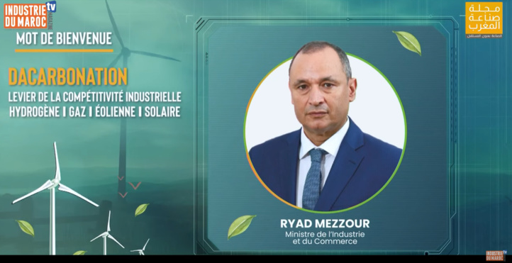Ryad MEZZOUR : l’industrie marocaine se trouve face à 3 défis majeurs