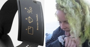 Ce bracelet se lèche pour savoir si vous avez trop bu Ce bracelet se lèche pour savoir si vous avez trop bu