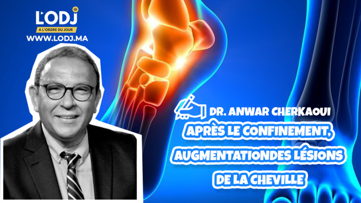 Après le confinement, augmentation des lésions de la cheville Après le confinement, augmentation des lésions de la cheville