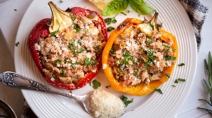 Poivrons farcis au thon Poivrons farcis au thon