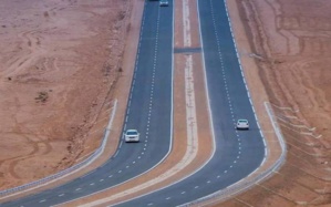 La voie express Tiznit-Dakhla finalisée à 80% La voie express Tiznit-Dakhla finalisée à 80%