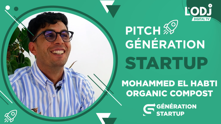 Pitch Génération StartUP reçoit Mohammed El Habti, Porteur du Projet Organic Compost