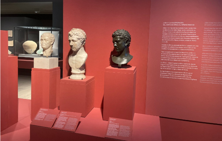 Madrid :Des ambassadeurs africains et arabes visitent l'exposition "Autour des colonnes d'Hercule" Madrid :Des ambassadeurs africains et arabes visitent l'exposition "Autour des colonnes d'Hercule"