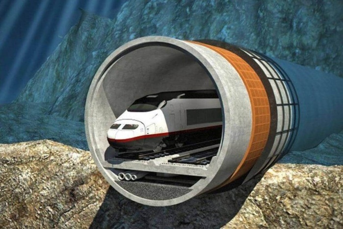 Le projet du tunnel ferroviaire sous-marin prend forme