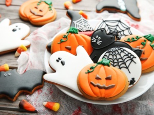 Petits biscuits d'Halloween
