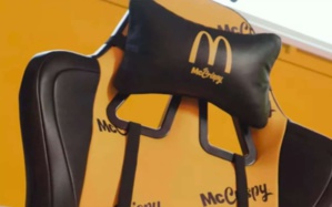 McCrispy : McDonald’s lance une chaise gaming qui peut chauffer les burgers McCrispy : McDonald’s lance une chaise gaming qui peut chauffer les burgers