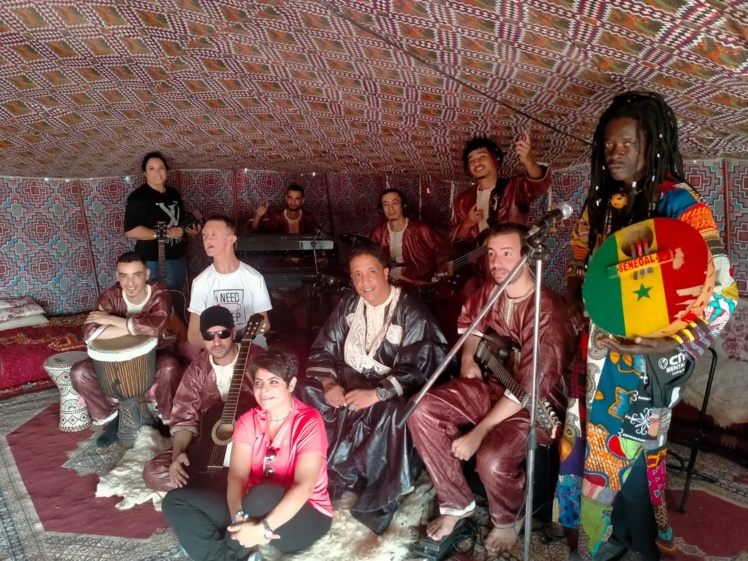 La musique hassanie invitée de l'émission « Ya Mouja Ghani » La musique hassanie invitée de l'émission « Ya Mouja Ghani »