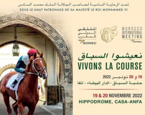 La SOREC organise la 8e édition du Morocco International Meeting des courses de chevaux La SOREC organise la 8e édition du Morocco International Meeting des courses de chevaux